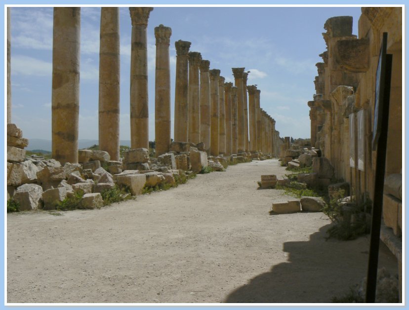  Jerash - Kolonda