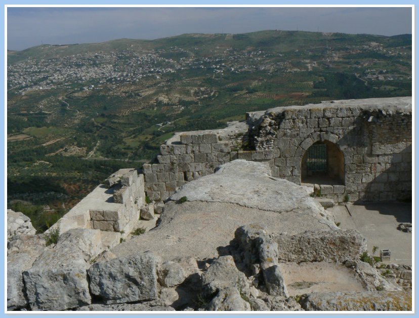 Ajloun - vhled z hradu