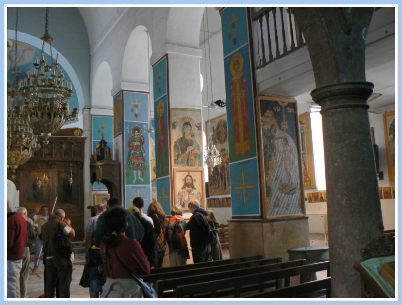 Madaba - vnitek kostela