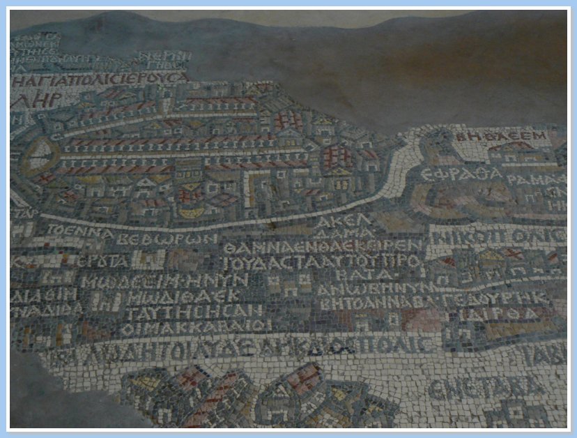 Madaba - Mozaikov mapa