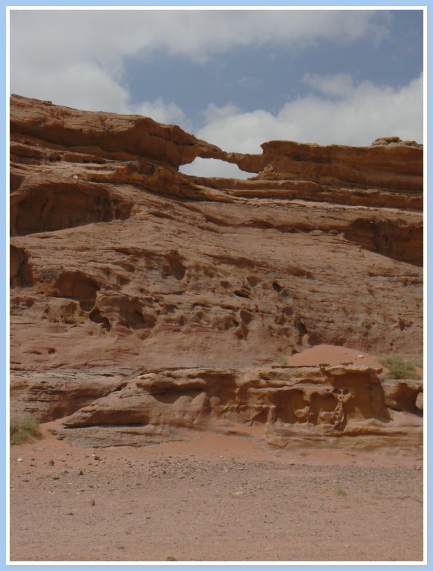 Wadi Rum - mal skaln most