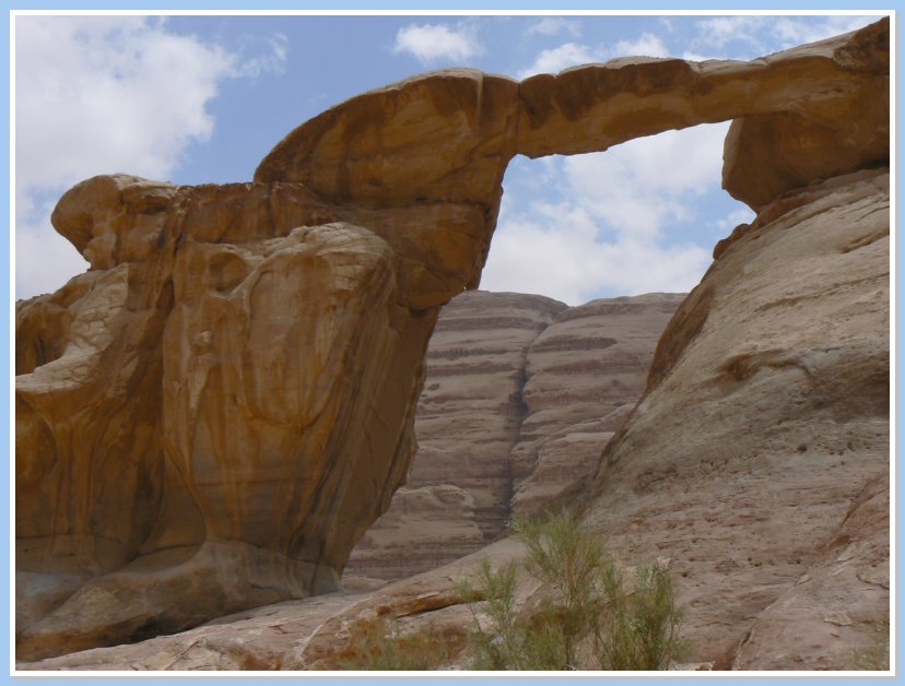 Wadi Rum - velk skaln most