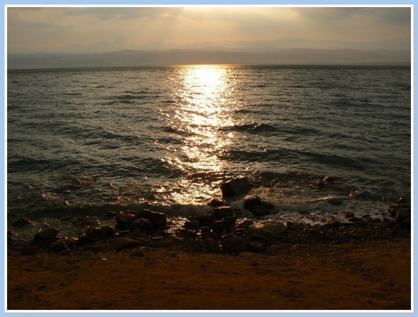  Dead Sea - zpad slunce